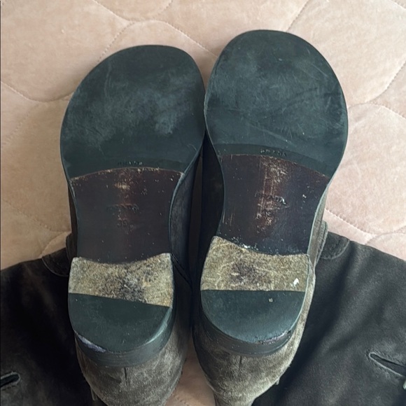 Prada Women's Suede Ankle Boots - Brown - Picture 5 of 6